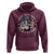 Never Underestimate A Women Who Is Also A Veteran Hoodie Female Veteran - Wonder Print Shop