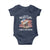 I Am Not Most Girl I Am A Veteran Baby Onesie Female Veteran Combat Boots - Wonder Print Shop