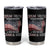 Speak Truth Defend Freedom A True Patriot Charlie Kirk Tumbler Cup Vintage American Flag - Wonder Print Shop