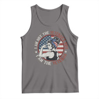 I Am Not The Veterans Wife I Am The Veteran Tank Top Female Veteran - Wonder Print Shop