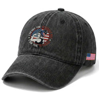 I Am Not The Veterans Wife I Am The Veteran Washed Cotton Baseball Cap Female Veteran