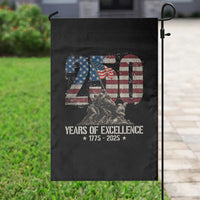 250 Years Of Excellence Garden Flag 250th US Military Birthday Iwo Jima - Wonder Print Shop