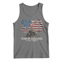 250 Years Of Excellence Tank Top 250th US Military Birthday Iwo Jima - Wonder Print Shop
