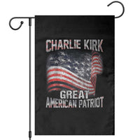 Charlie Kirk Garden Flag Great American Patriot American Flag - Wonder Print Shop