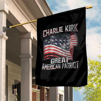 Charlie Kirk Garden Flag Great American Patriot American Flag - Wonder Print Shop