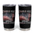 Charlie Kirk Tumbler Cup Great American Patriot American Flag - Wonder Print Shop