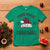 Personalized Christmas Family T Shirt Custom Name Family Christmas 2024 Santa Hat - Wonder Print Shop