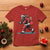 Funny Christmas Santa Bigfoot T Shirt Xmas Sasquatch - Wonder Print Shop