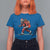 Funny Christmas Santa Bigfoot T Shirt For Women Xmas Sasquatch - Wonder Print Shop