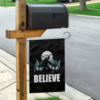 Funny Christmas Bigfoot Garden Flag Believe Santa Sasquatch Snow - Wonder Print Shop