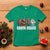 Funny Christmas Bigfoot T Shirt Santa Squad Sasquatch Cosplay Elf Santa Snowman - Wonder Print Shop