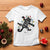 Funny Christmas It's Fine I'm Fine Everything Is Fine T Shirt Black Cat - Wonder Print Shop