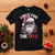 Funny Christmas I Do It For The Ho's T Shirt Cool Santa Face - Wonder Print Shop