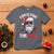 Funny Christmas I Do It For The Ho's T Shirt Cool Santa Face - Wonder Print Shop