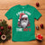 Funny Christmas I Do It For The Ho's T Shirt Cool Santa Face - Wonder Print Shop