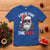 Funny Christmas I Do It For The Ho's T Shirt Cool Santa Face - Wonder Print Shop