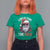 Funny Christmas I Do It For The Ho's T Shirt For Women Cool Santa Face - Wonder Print Shop