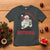 Funny Christmas Vintage Santa T Shirt I'm On The Naughty List And I Regret Nothing - Wonder Print Shop