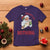 Funny Christmas Vintage Santa T Shirt I'm On The Naughty List And I Regret Nothing - Wonder Print Shop