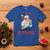 Funny Christmas Vintage Santa T Shirt I'm On The Naughty List And I Regret Nothing - Wonder Print Shop