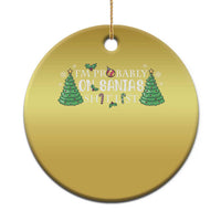 Funny Xmas Christmas Ornament I'm Probably On Santa's List - Wonder Print Shop