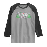 Funny Christmas Raglan Shirt I'm Probably On Santa's List - Wonder Print Shop