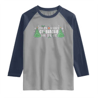Funny Christmas Raglan Shirt I'm Probably On Santa's List - Wonder Print Shop