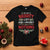 Funny Christmas T Shirt I'm On The Naughty List And I Regret Nothing Mistletoe - Wonder Print Shop