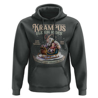 Yule Hoodie Krampus Sleigh Rides For Naughty List Members Only Xmas