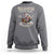 Yule Sweatshirt Krampus Sleigh Rides For Naughty List Members Only Xmas - Wonder Print Shop