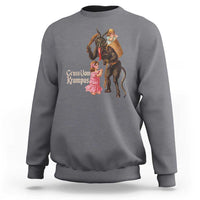 Christmas Creepy Krampus Sweatshirt Greetings From Gruss Vom Krampus - Wonder Print Shop