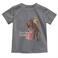 Christmas Creepy Krampus Toddler T Shirt Greetings From Gruss Vom Krampus