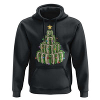 Book Christmas Tree Book Lover Teacher Librarian Hoodie - Wonder Print Shop