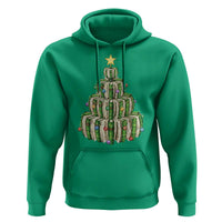 Book Christmas Tree Book Lover Teacher Librarian Hoodie - Wonder Print Shop