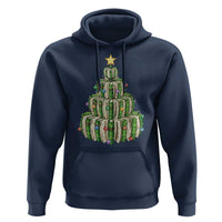 Book Christmas Tree Book Lover Teacher Librarian Hoodie - Wonder Print Shop