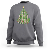 Book Christmas Tree Book Lover Teacher Librarian Sweatshirt - Wonder Print Shop