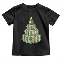 Book Christmas Tree Book Lover Teacher Librarian Toddler T Shirt - Wonder Print Shop