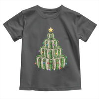 Book Christmas Tree Book Lover Teacher Librarian Toddler T Shirt - Wonder Print Shop
