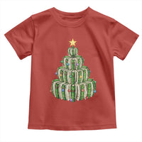 Book Christmas Tree Book Lover Teacher Librarian Toddler T Shirt - Wonder Print Shop
