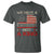 We Have A Constitution Not A King T Shirt No Kings in America Betsy Ross Flag - Wonder Print Shop