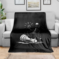 No Kings Throw Blanket America Protest Chess Rejecting Kings - Wonder Print Shop