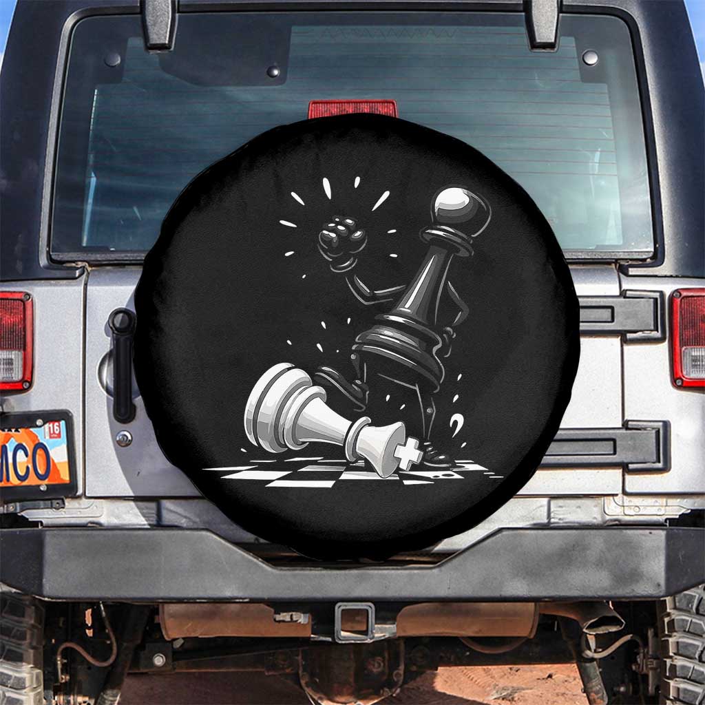 No Kings Spare Tire Cover America Protest Chess Rejecting Kings - Wonder Print Shop