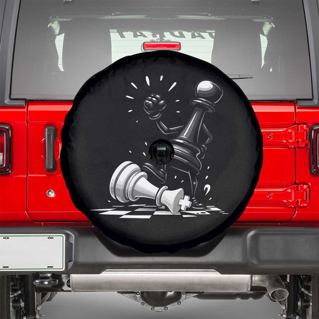 No Kings Spare Tire Cover America Protest Chess Rejecting Kings - Wonder Print Shop