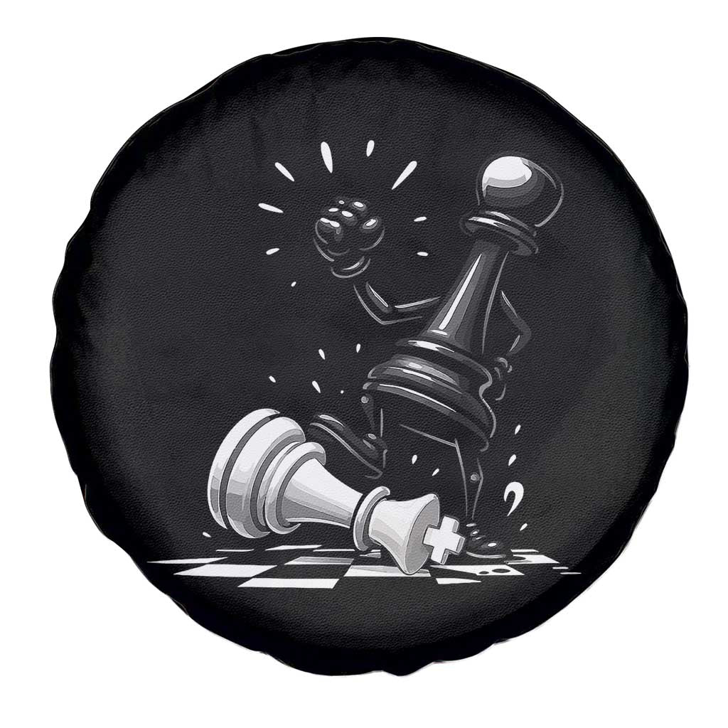 No Kings Spare Tire Cover America Protest Chess Rejecting Kings - Wonder Print Shop