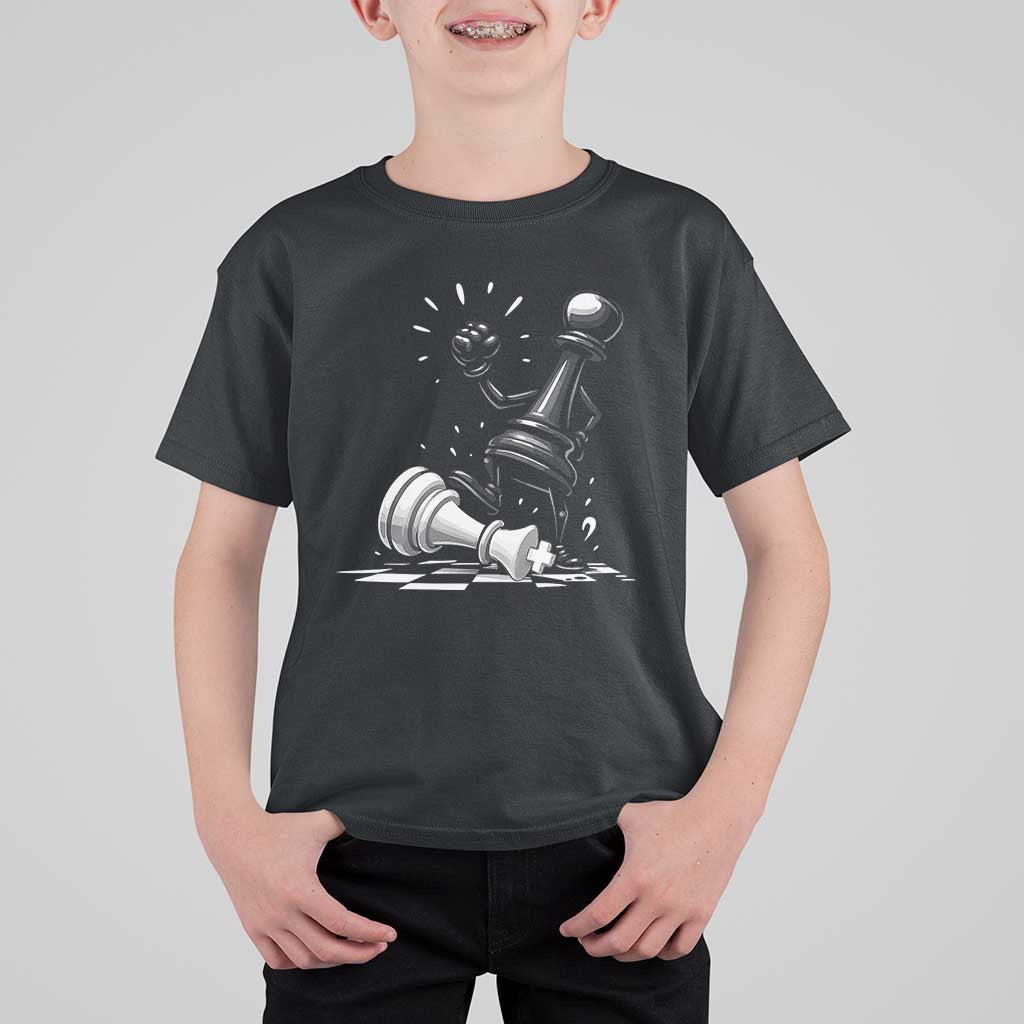 No Kings T Shirt For Kid America Protest Chess Rejecting Kings - Wonder Print Shop