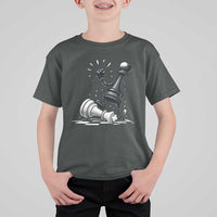 No Kings T Shirt For Kid America Protest Chess Rejecting Kings - Wonder Print Shop
