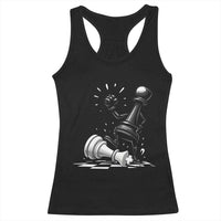 No Kings Racerback Tank Top America Protest Chess Rejecting Kings - Wonder Print Shop