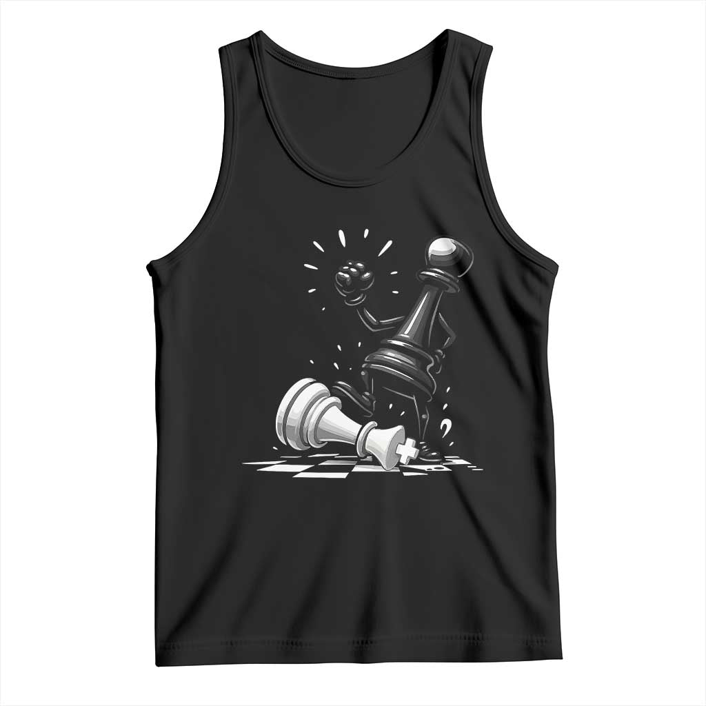 No Kings Tank Top America Protest Chess Rejecting Kings - Wonder Print Shop