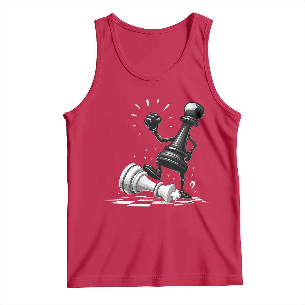 No Kings Tank Top America Protest Chess Rejecting Kings - Wonder Print Shop