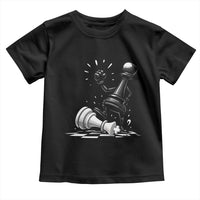 No Kings Toddler T Shirt America Protest Chess Rejecting Kings - Wonder Print Shop
